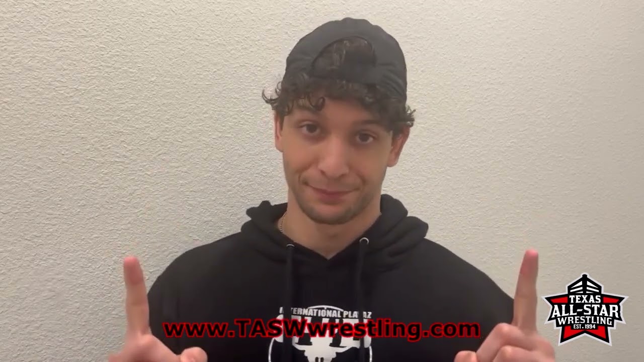 TASW Wrestling, Nate Bradley has a challenge for Chris Cruz - 01-17-2026, Cypress, Texas