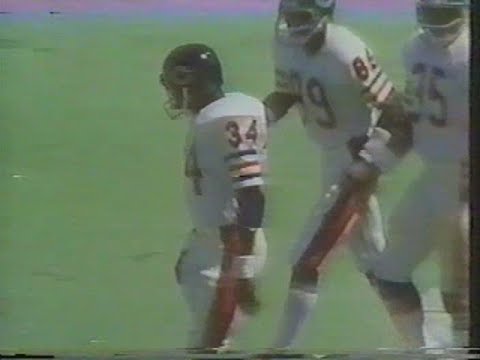 1978 NFL Wk2 Bears @ 49ers: CBS; Walter Payton