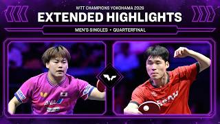 Sora Matsushima vs Jang Woojin | Extended Highlights | MS QF | #WTTYokohama 2026 screenshot 4