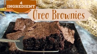 4 ingredient oreo brownie | easy quick biscuit recipe how to make read
detailed here - https://www.vegetariantastebuds.com...