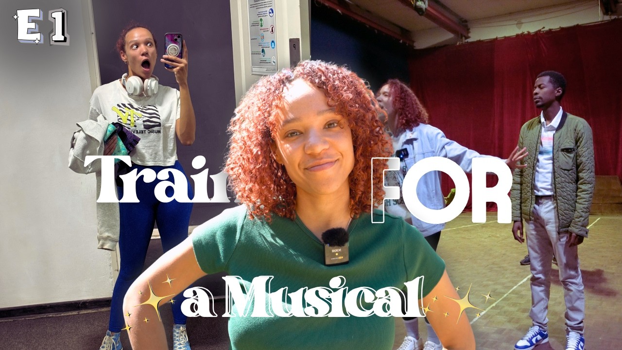 E01. 🇿🇼from the gym to the stage || Training for a Musical [VLOG]