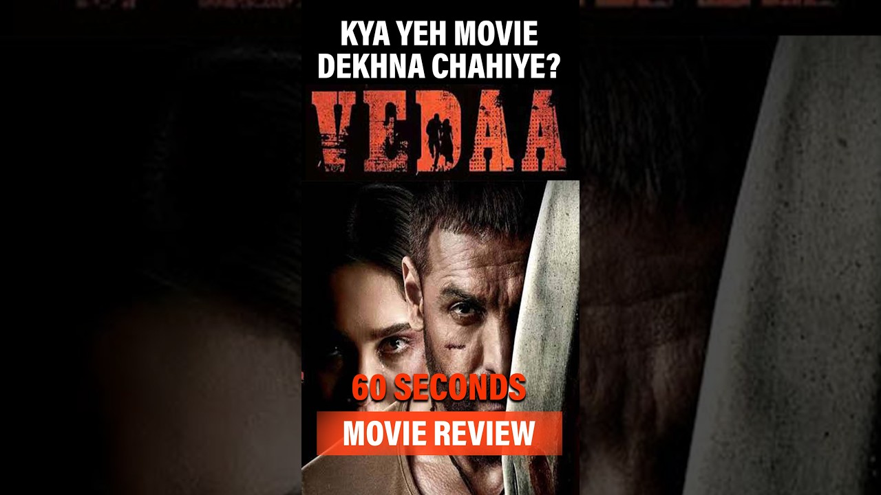 Vedaa Movie Review in 60 Seconds #shorts #vedaamoviereview #vedaa #johnabraham #aslirating
