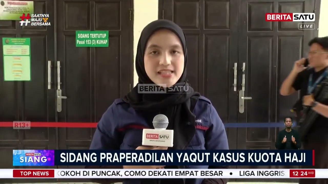 Tidak Hadir, Yaqut Cholil Qoumas Tetap Ajukan Praperadilan #beritasatu