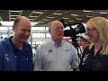 Day 2 of the Scottish Gas Age Groups - Commentators Ally Whike and Duncan McKinnell