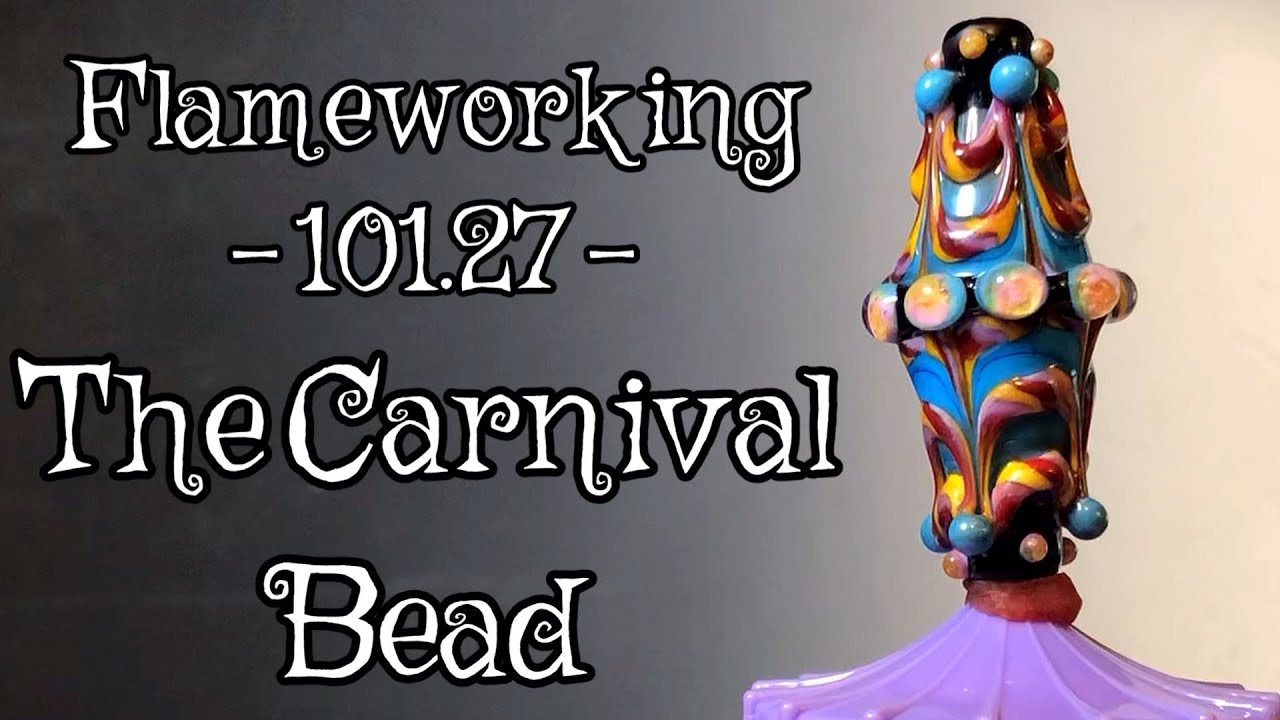 Лэмпворк / Флеймворк - 101.27 - Карнавальная бусина - демо