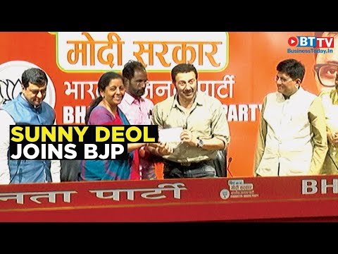 Sunny Deol follows father's footsteps, joins BJP | Business Today