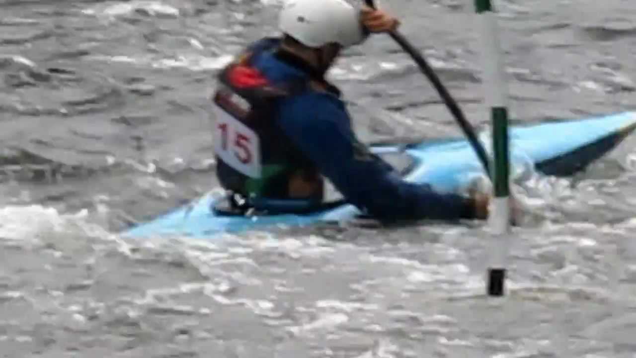 Campeonato de España slalom en Galicia Fruti