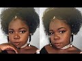 SIMPLE NATURAL HAIR STYLE || NUBIAN QUEEN HONEY, YASS
