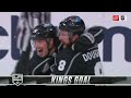 With the goaltender pulled drew doughty blasts home the onetimer and ties up the game