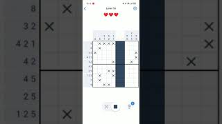 Nonogram level 16