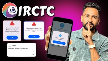IRCTC Aadhaar Authentication Problem | How To Link IRCTC Account With Aadhar Card