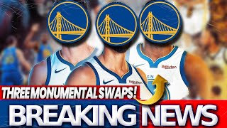 3 major deals have just been confirmed! Latest updates on the Golden State Warriors.