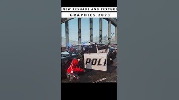 New RESHADE and TEXTURE GRAPHICS 2023 | #gta #gta5 #grandtheftauto #gta6 #shorts