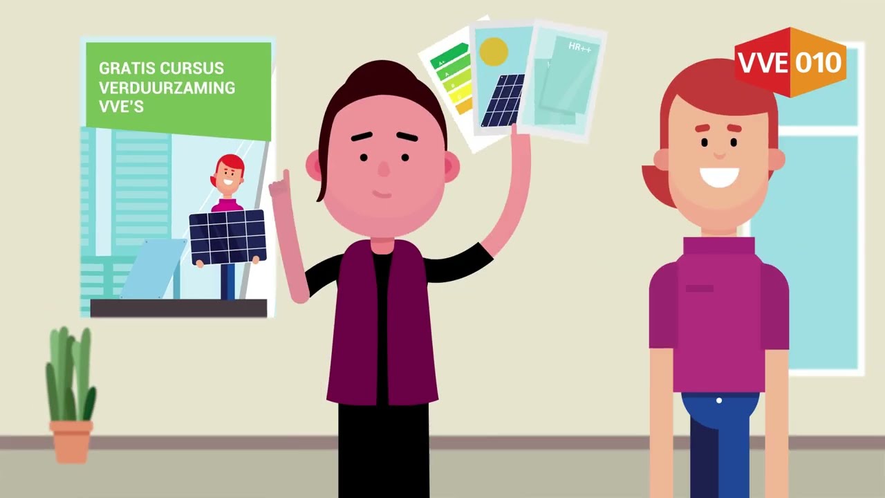 Gratis cursus verduurzaming VvE's van Stichting VVE-010 Rotterdam