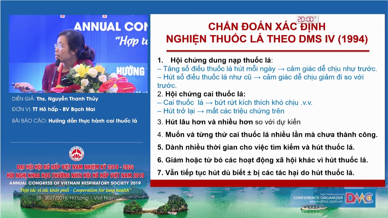 Hướng dẫn thực hành cai nghiện thuốc lá