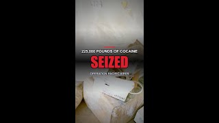 Coast Guard seizes 225,000 pounds of cocaine at sea #Shorts