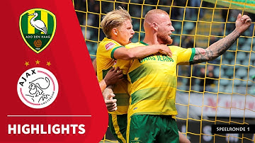 Samenvatting ADO Den Haag - Jong Ajax (08-08-2021)
