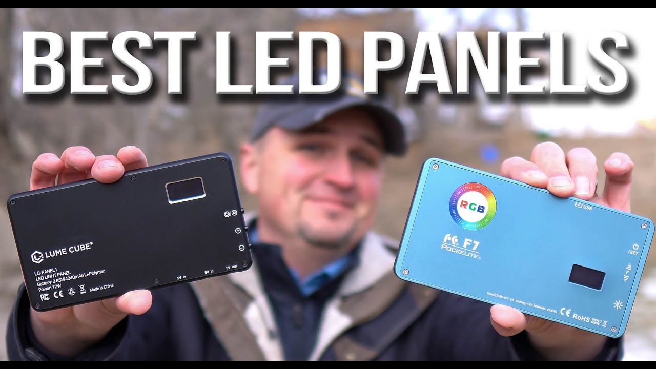LumeCube Panel & Falcon Eyes F7 Pockelite | Best Compact LED Panels