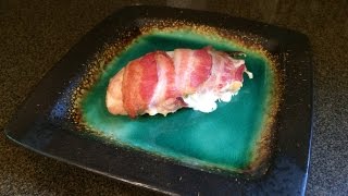 Bacon Wrapped Cream Cheese Stuffed Chicken