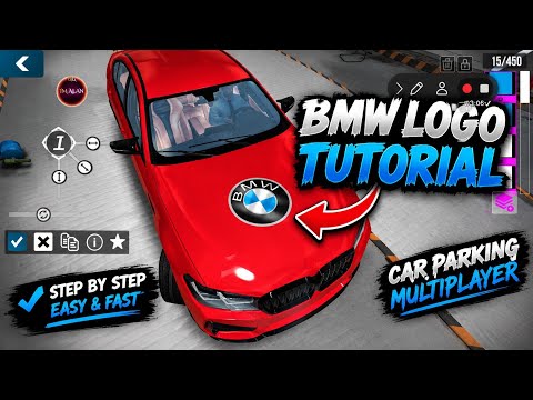 🔥 How to Make a BMW Logo in Car Parking Multiplayer! | EASY Tutorial