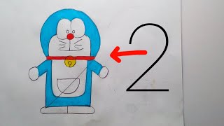 How to Draw a Doraemon 😲 Drawing 2 / Very Simple Drawing