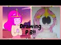 Drawing princess bubblegum collab w jessie art