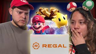 Regal Sent Us a SECRET Box for The Super Mario Galaxy Movie What s Inside - RegalMovies
