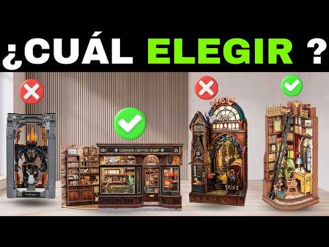 Casa De Muñecas De Madera Rolife Book Nook Kit Puzzles 3D Madera Para Niños Maquetas Para Construir Adultos Casa De Muñecas Madera Kit De Construcción Adultos Niños (Casa Jardín Casa Muñecas Madera