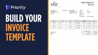 How to Create and Edit an Invoice Template in Priority ERP