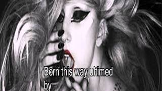 Lady Gaga born this way ultimed by Mario.avi