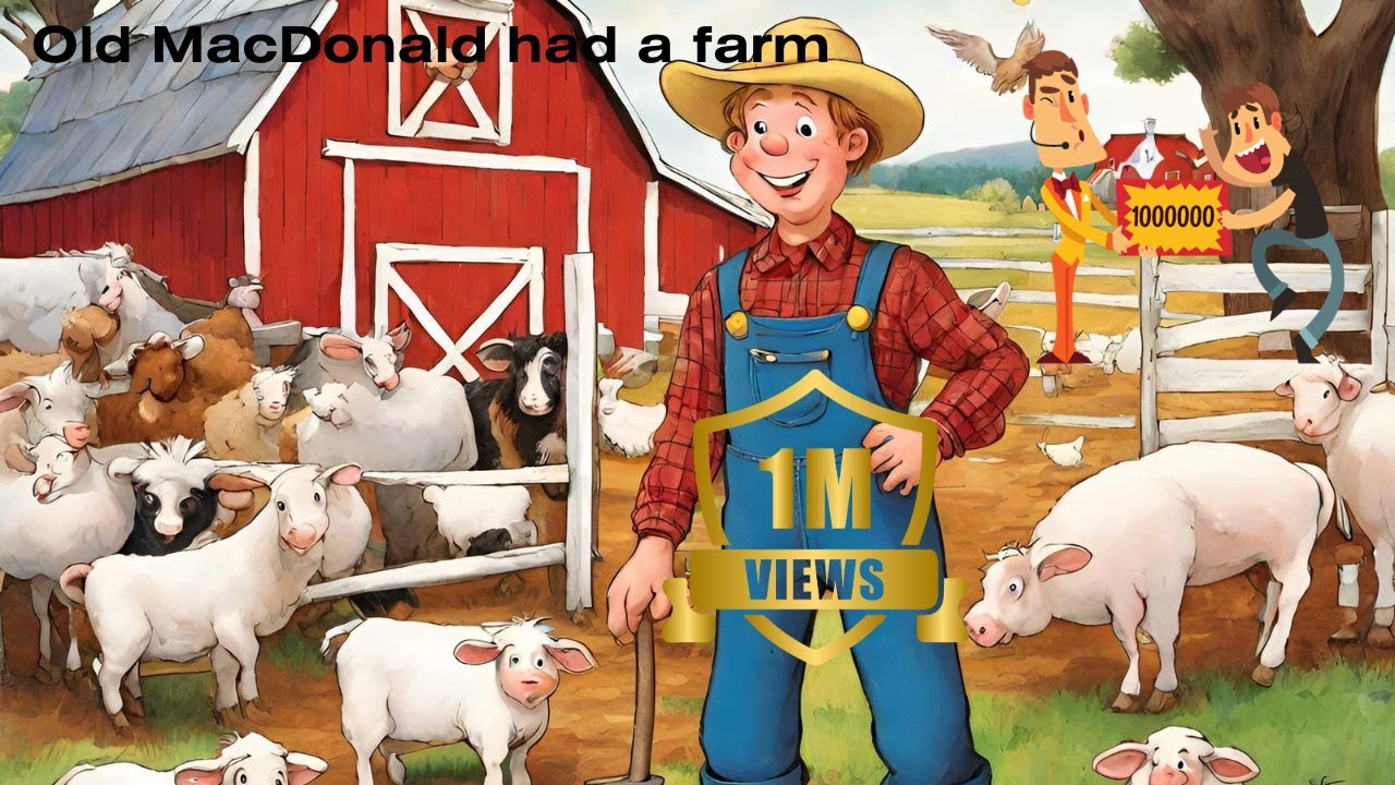 Old MacDonald Had A Farm - 3D Animation English Nursery Rhymes & Songs ...