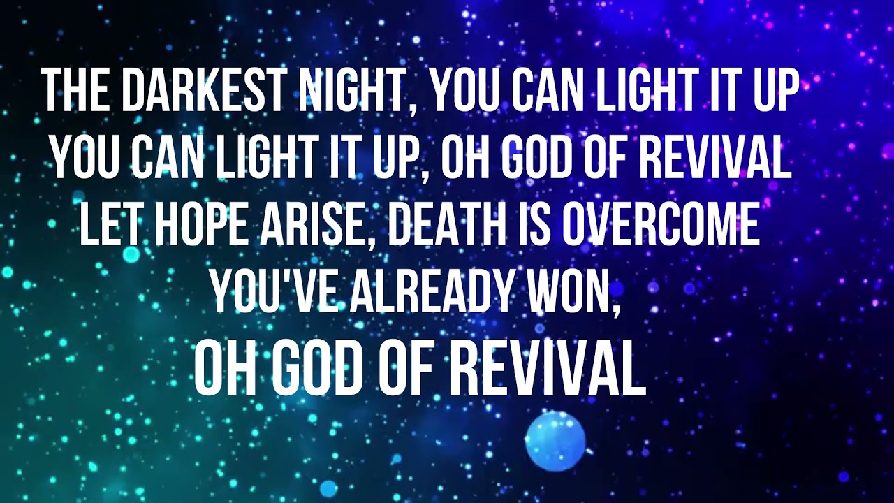 God of Revival Lyrics Bethel feat. Brian and Jenn Johnson YouTube