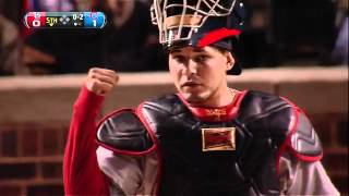 2012/04/24 Molina picks off DeJesus