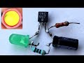 Making STROBE LIGHT Using One Transistor