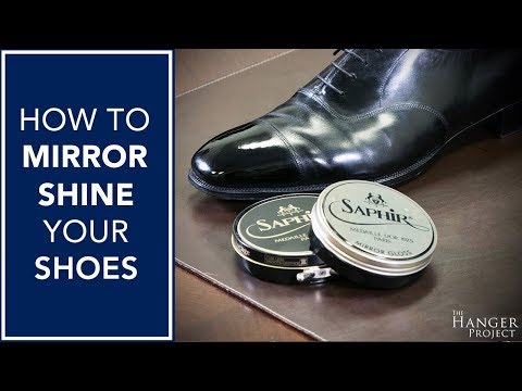 mirror gloss shoe polish