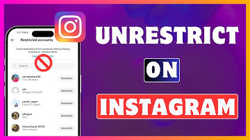 How To Unrestrict Someone On Instagram | Unrestrict Followers In Instagram