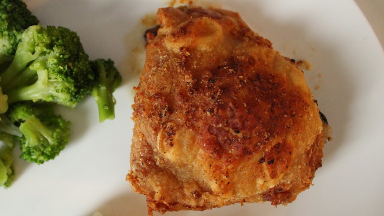 Oven Fried Chicken Thighs YouTube