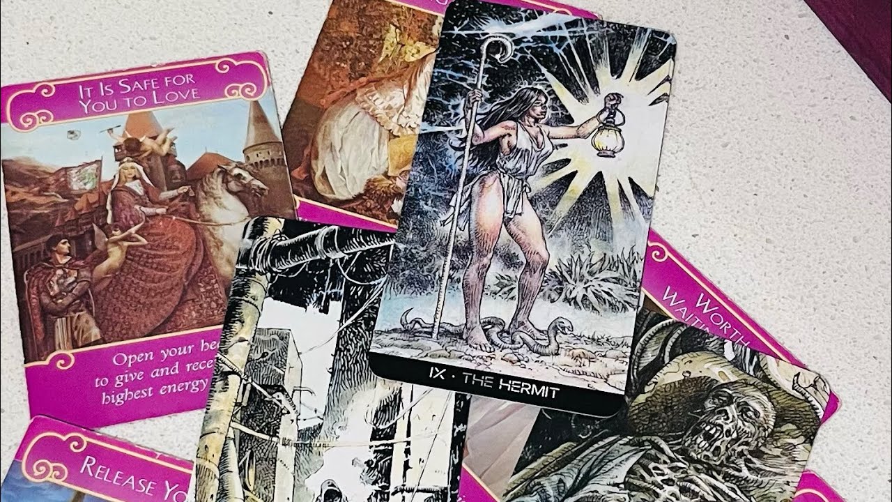 This person is FALLING EVEN MORE in love with you.  PAINFUL BUT NECESSARY ENDINGS OCCURRING first...