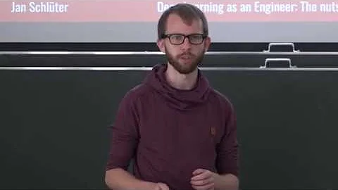 Jan Schlter: Deep learning as an engineer - The nuts and bolts and dirty tricks