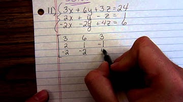 Math 1324 Gauss Jordan Lecture Part 2