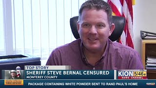 Board of Supervisors censures Monterey County Sheriff for alleged ‘inappropriate ...