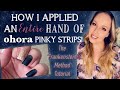OHORA Frankenstein Method Tutorial - How I did an entire hand using ONLY pinky semi-cured gel strips