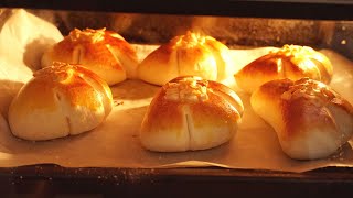 Custard Cream Buns | Make Cream Buns | Artisan Buns | Cream Buns Recipe | DawnKee Cooking