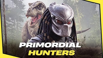 Primordial Hunters: Epic Predator Battles Against Ancient Dinosaurs