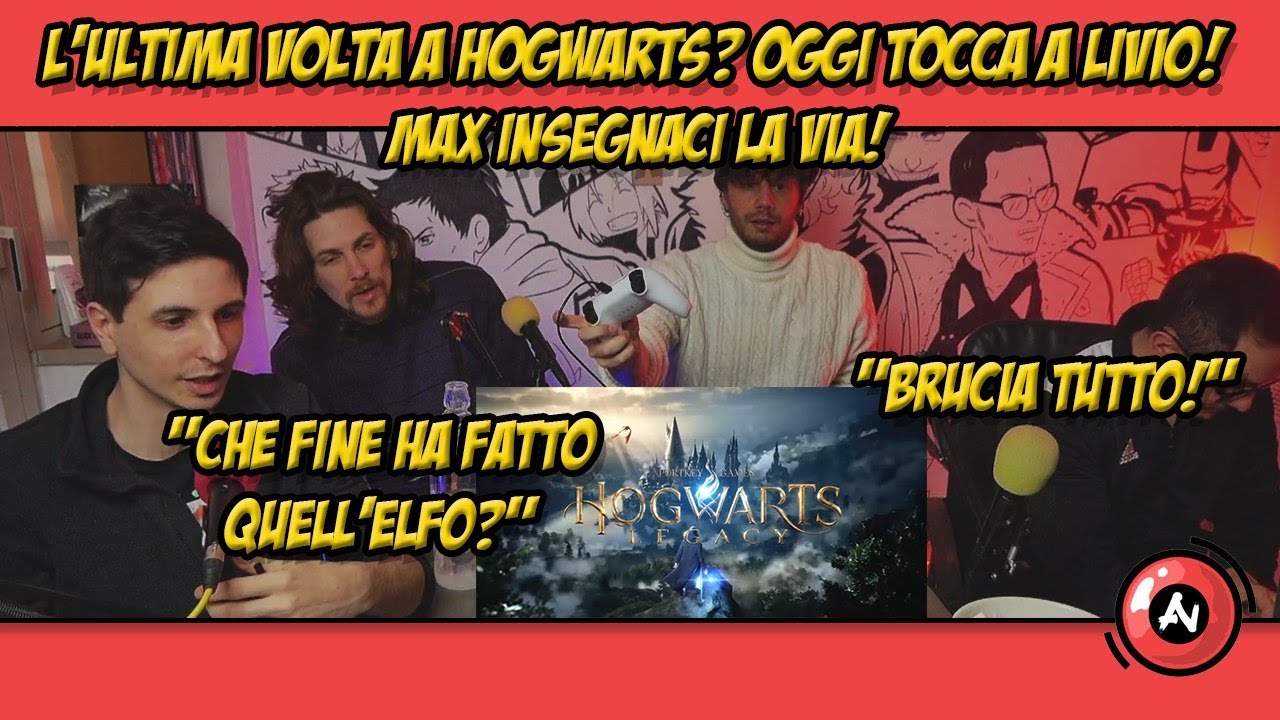 L'ULTIMA VOLTA A HOGWARTS? MAX insegnaci la via che OGGI TOCCA A LIVIO! #517