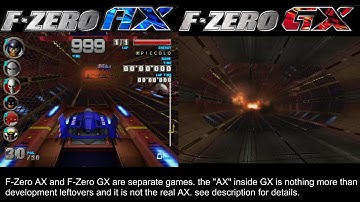 F-Zero AX Vs F-Zero GX Beta Content Comparisons (Story Chapter 5)