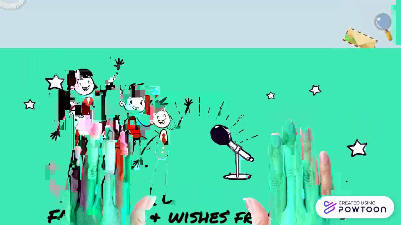 Farewell video for colleague