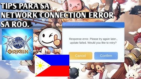 Tips para sa Network Connection Error sa ROO Global. #global #ragnarokgravity #ragnarokorigin #roo