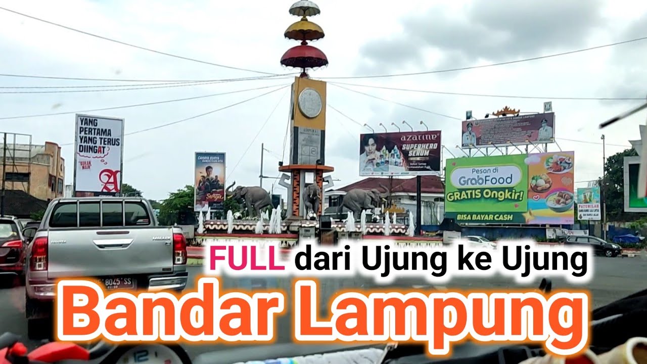Kota Bandar Lampung Terkini, Keliling Kota Bandar Lampung Provinsi Lampung Sumatera Indonesia