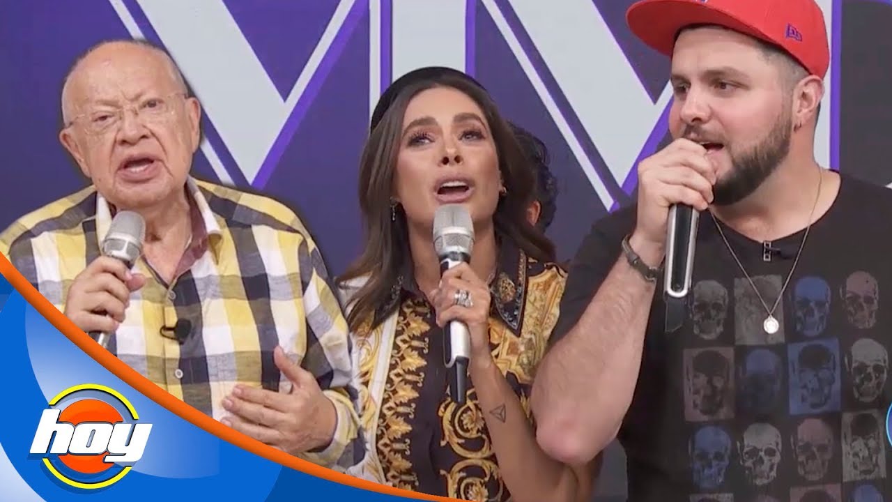 Elenco de 'Una familia de diez' reta a Gali y Paul Stanley | Canta la palabra | Hoy